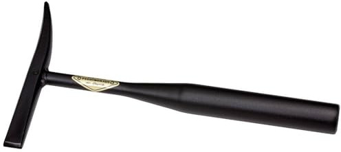 Schweißerhammer 400 g - Stahlrohrstiel, DIN 5133, geschmiedet, Pickhammer