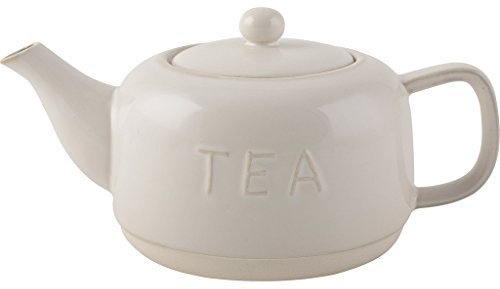 La Cafetière Origins Embossed Ceramic Teapot, 950 ml (1½ pints)