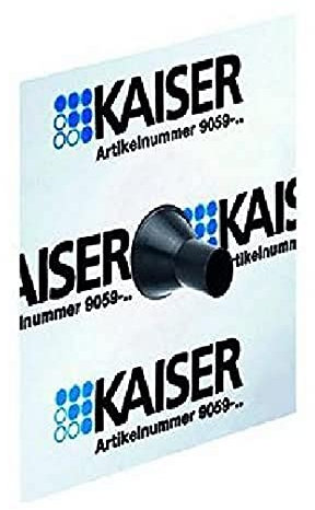 Kaiser - Luftdichte Muffe für Rohrdurchmesser 15-22 mm