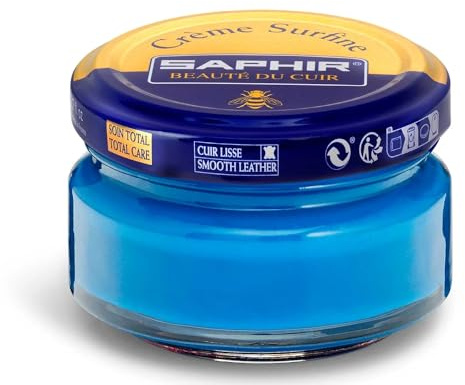 Saphir Crème Surfine Lederpflegemittel, Dose, Blau - (25) Iris Bleu - Größe: 50 ml