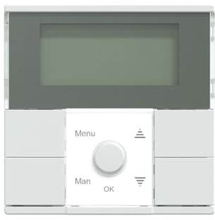Merten Zeitschaltuhr-Modul, System M, aktivweiß glänzend, MEG5755-0325