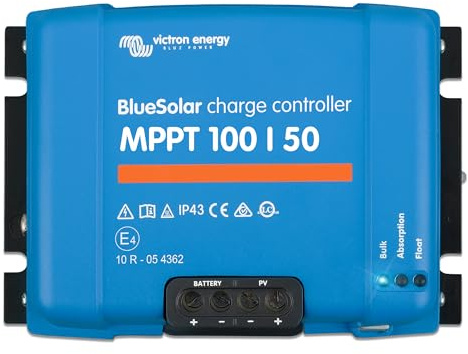 Victron Energy BlueSolar Contrôleur de charge solaire MPPT 100 V 50 amp 12/24 Volt