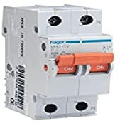 Interruptor automático magnetotérmico serie MN, 2P, 40A, curva C, 6KA