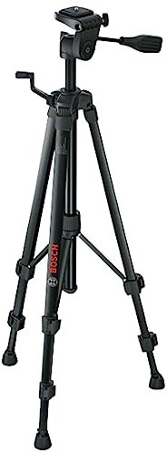 Bosch Professional Baustativ für Laser und Nivelliergeräte BT 150 (Höhe: 55–157 cm, Gewinde: 1/4)
