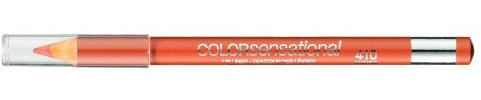 Maybelline New York Make-Up Lipliner Color Sensational Lippen Konturenstift Mandarine Fizz / Kräftiges Orange mit pflegender Wirkung, 1 x 2,5 g