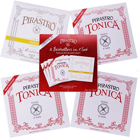 TONICA GOLD Violinsaiten SATZ von Pirastro