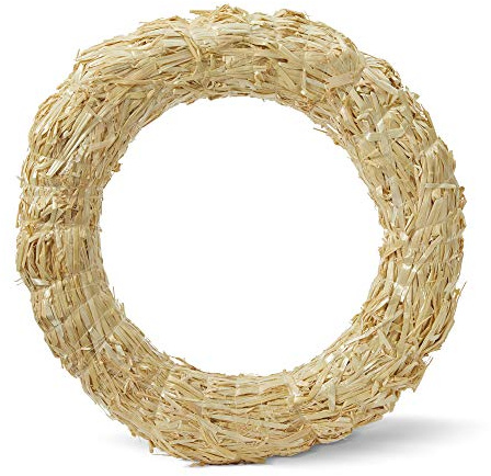 FloraCraft Strohkranzform, 35,6 cm, Natur