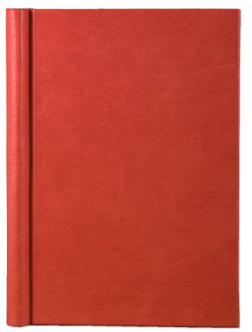 Red Soft Leather Effect Springback Binder A4 Portrait 1 - 250 pages