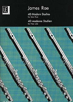 40 MODERN STUDIES - arrangiert für Querflöte [Noten / Sheetmusic] Komponist: RAE JAMES [Unbekannter Einband]
