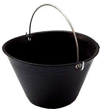 Nespoli Secchio Muratore Nero