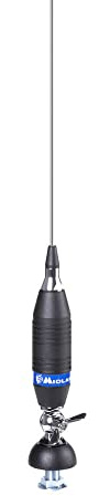 Midland T638.06 Funk 150 CB-Mobilantenne Lambda-Typ 1/4, Schwarz (Schwarz)