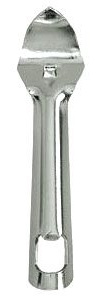 NEW, 7-Inch Heavy-Duty, Dual-End Large Can Punch Opener AND Bottle Opener, Barware opener, Thick Stainless Steel, Commercial Grade by Onesource