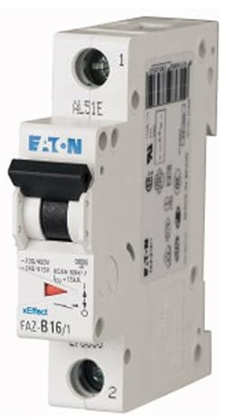 Eaton MCB Leitungsschutzschalter Typ B, 1-polig 2A 240V, Abschaltvermögen 10 kA xEffect DIN-Schienen-Montage