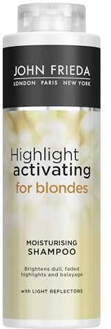 John Frieda Sheer Blonde Highlight Aktivierendes feuchtigkeitsspendendes Shampoo, 500 ml