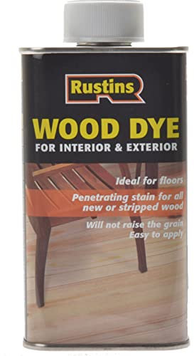 Rustins Wood Dye Ebony 250ml