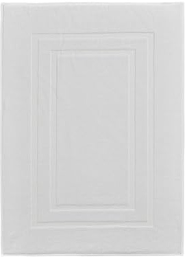 Kleine Wolke 4004478224162 Plaza Badteppich 60 x 80 cm Baumwolle, Baumwolle, Weiß, 20x20x5 cm