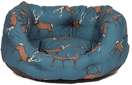 Dansk design skogsbygd deluxe slumber säng, 35 Inch, BLÅ
