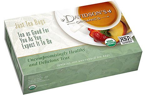 Davidson's Organics, Cherries Jubilee, 100-count Unwrapped Tea Bags