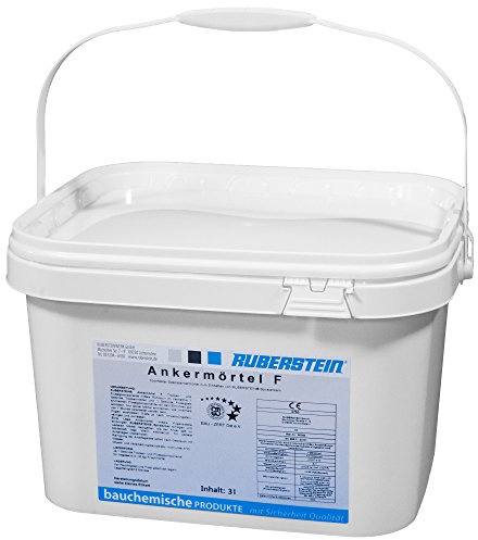 Ruberstein® Ruberstein Ankermörtel F hochfest 2K, 2 Eimer á 6 kg zum Einbetten der Spiralanker