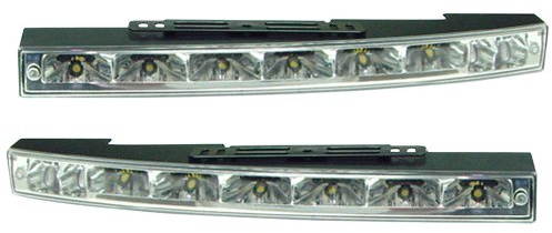 AUTO-STYLE Satz Universal-Tagfahrleuchten (TFL) + Blinker - 6-LED - 300x28mm - inkl. E-Prüfzeichen