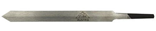 Stubai 595805 Tranchoir Forme Diamant sans Manche, Argent, 5 mm