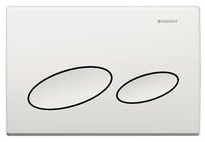 Geberit Betätigungsplatte Modell Kappa20 weiß, 115.228.11.1