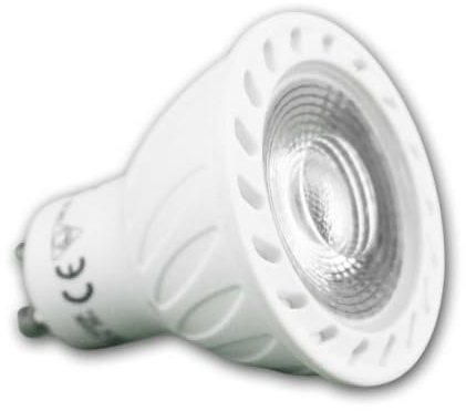 ChiliTec LED Strahler GU10 Dimmbar 230V 7W 510lm | Ersatz Leuchtmittel für Halogen, für Einbaustrahler, Deckenspots, 3000k Warmweiß