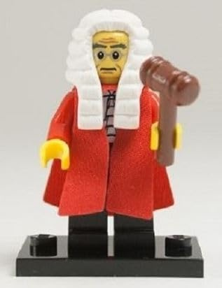 LEGO 71000 - Minifigur Richter aus Sammelfiguren-Serie 9