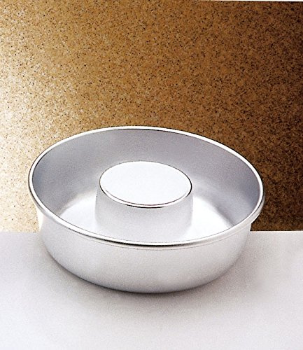 OTTINETTI - Molde de aluminio bajo con tubo sin fondo de 22 cm para repostería