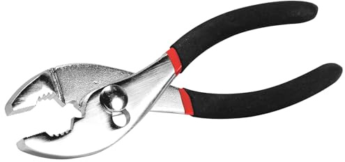 Performance Tool W1120PC 6-Inch Slip Joint Plier, Silver, Black