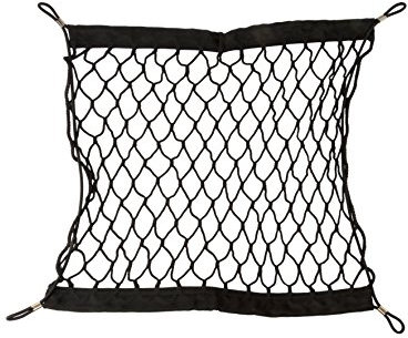 Motorkit Red Elastica Multiusos Maletero coche, tamaño 40x40 cm, almacenamiento y orden