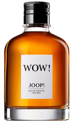 JOOP! Wow! - Eau de Toilette for Men - Woody Fragrance with Notes Of Cardamom, Violet Leaf, Geranium, Fir Balsam, Vanilla and Tonka Bean - Medium Longevity - 100ml