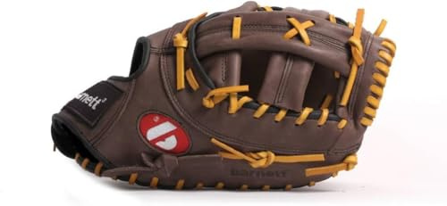 barnett GL-301 Baseballhandschuh, Leder, erste Basis, Braun