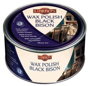 Liberon 150Ml Clear Wax Polish Black Bison (Paste)