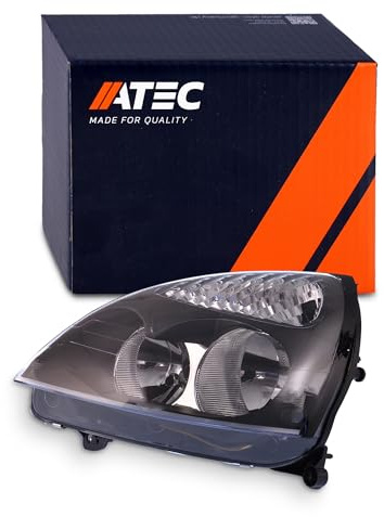 ATEC Germany 1x Phare avant Phare principal gauche (côté conducteur) Compatible avec RENAULT CLIO 2 (BB_, CB_), CLIO 2 Fourgon/Schrägheck (SB0/1/2_)