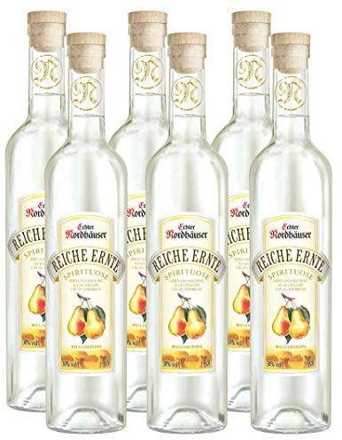 Echter Nordhäuser Reiche Ernte Williamsbirne Obstbrand ''Willi'' (6 x 0.5 l)