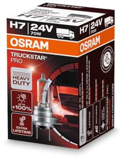 OSRAM H7 Glühlampe Fernscheinwerfer 70W Fernlicht Halogen Birne 64215TSP