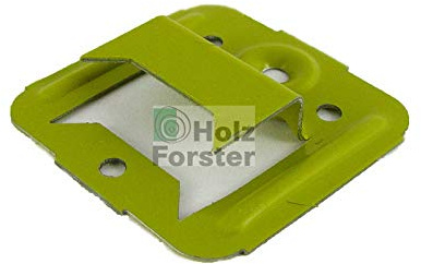 FRÜH Nut-Feder-Profil Schraubkrallen 4x8,5mm 104SKVC SB chromatiert, 100 Stück