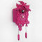 WALPLUS Coucou Horloge Pendules Murales, Rose, 37x20x10.5cm, Plastique PVC