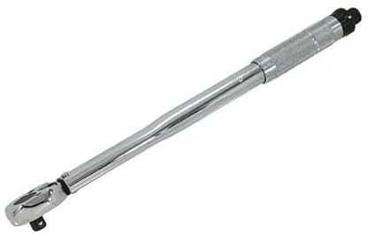 Neilsen CT0737 3/8in Drive Torque Wrench 5–80 ft/lbs with 45-Tooth Reversible Ratchet Head, Ideal for Precision Tightening in Mechanical and Automotive Applications