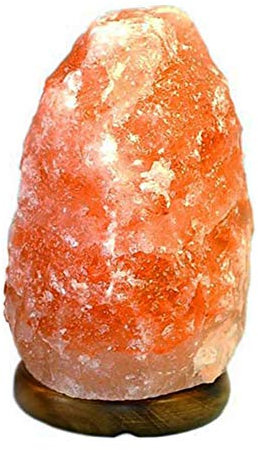 Janni-Shop®-Salzlampen - Lampada da comodino in cristallo di sale, ca. 2 kg, sale dell’Himalaya meridionale (2156-a)