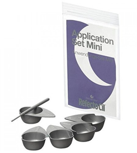RefectoCil 1x Applikations-Set Mini Refecto Cil 5 Mini-Färbeschalen + 5 Färbestäbchen by Refectocil
