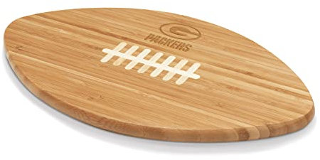 PICNIC TIME Green Bay Packers Bamboo Touchdown Cutting Board