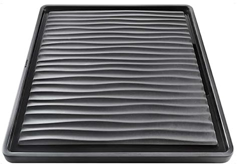 BLANCO Wellentropf | Aus wertigem Kunststoff schwarz / grau | 432 x 382 mm