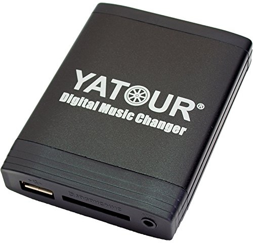 Yatour YTM06-BM4H Adapter für USB, SD, AUX, kompatibel mit BMW E46, E39, E38 E53 Z4 16:9 Navi Autoradio audio stereo