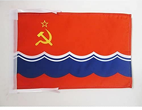 AZ FLAG Flagga Estniska socialistiska sovjetrepubliken 45x30 cm Snören