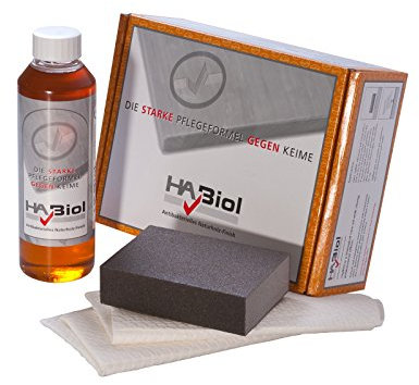 Holzöl innen: Holzschutz auf Leinölbasis | Holzpflege Set Möbelpflege Öl zur vielseitigen Anwendung | natürliche Holzpflege: farblose & lebensmittelecht Arbeitsplatten Möbel Böden