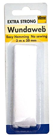 Caraselle Vilene 2V950 3 m x 20 mm Extra-Strong Wundaweb, White