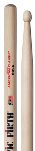 Vic Firth American Classic® Series Drumsticks - Rock Model - Wood Tip