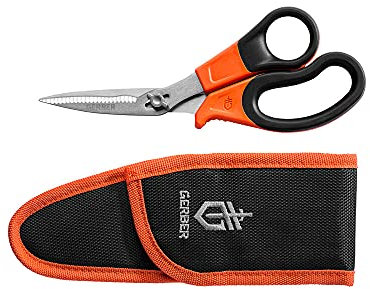 Gerber Vital Take-A-Part Poultry Shears with Serrated Blade for Hunting and Small Game